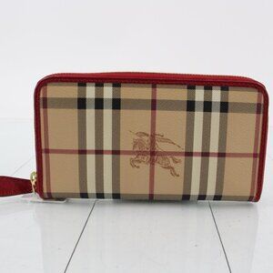 Burberry Nova Check Long Wallet
